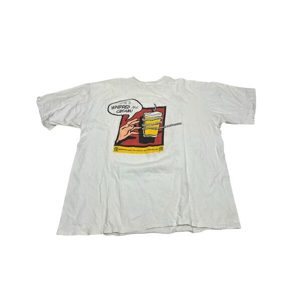 Vtg Distressed 90s Boddingtons Manchester Bitter Beer By ‘Eck Comic XL T-shirt - Picture 9 of 15